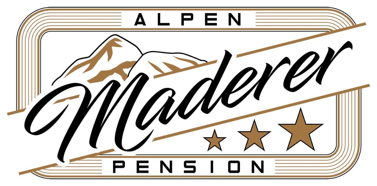Alpenpension Maderer Gaschurn Exteriér fotografie