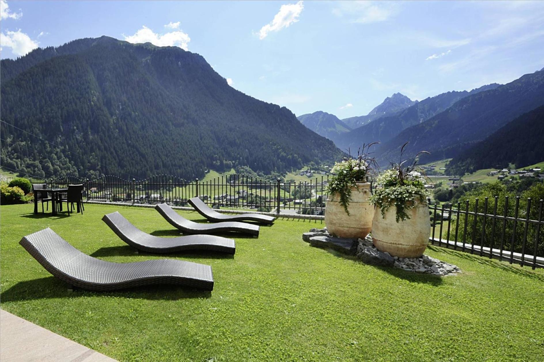 Alpenpension Maderer Gaschurn Exteriér fotografie